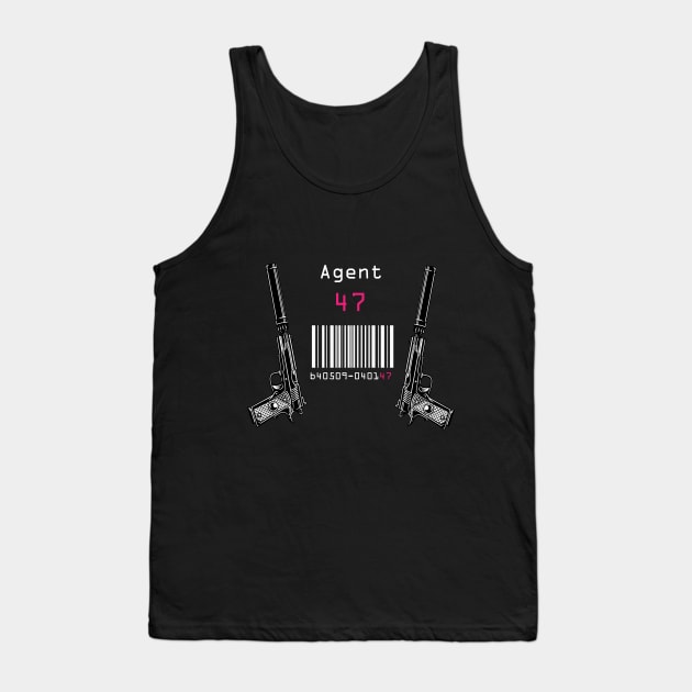 Agent 47 Tank Top by DriSco